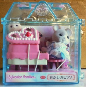 Sylvanian Families – Japanese Collection – Misty Forest Baby & Fairy Series – Rabbit Baby Girl – Carry Case