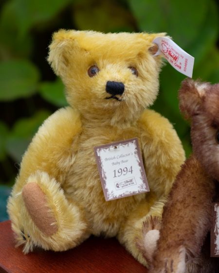Steiff UK Baby Bears 1994-1998 セット UK Baby Bears / British Collector's Baby Bear Set 1994–1998