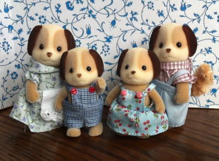 JP Sylvanian Families – Beagle Dog Family of 4