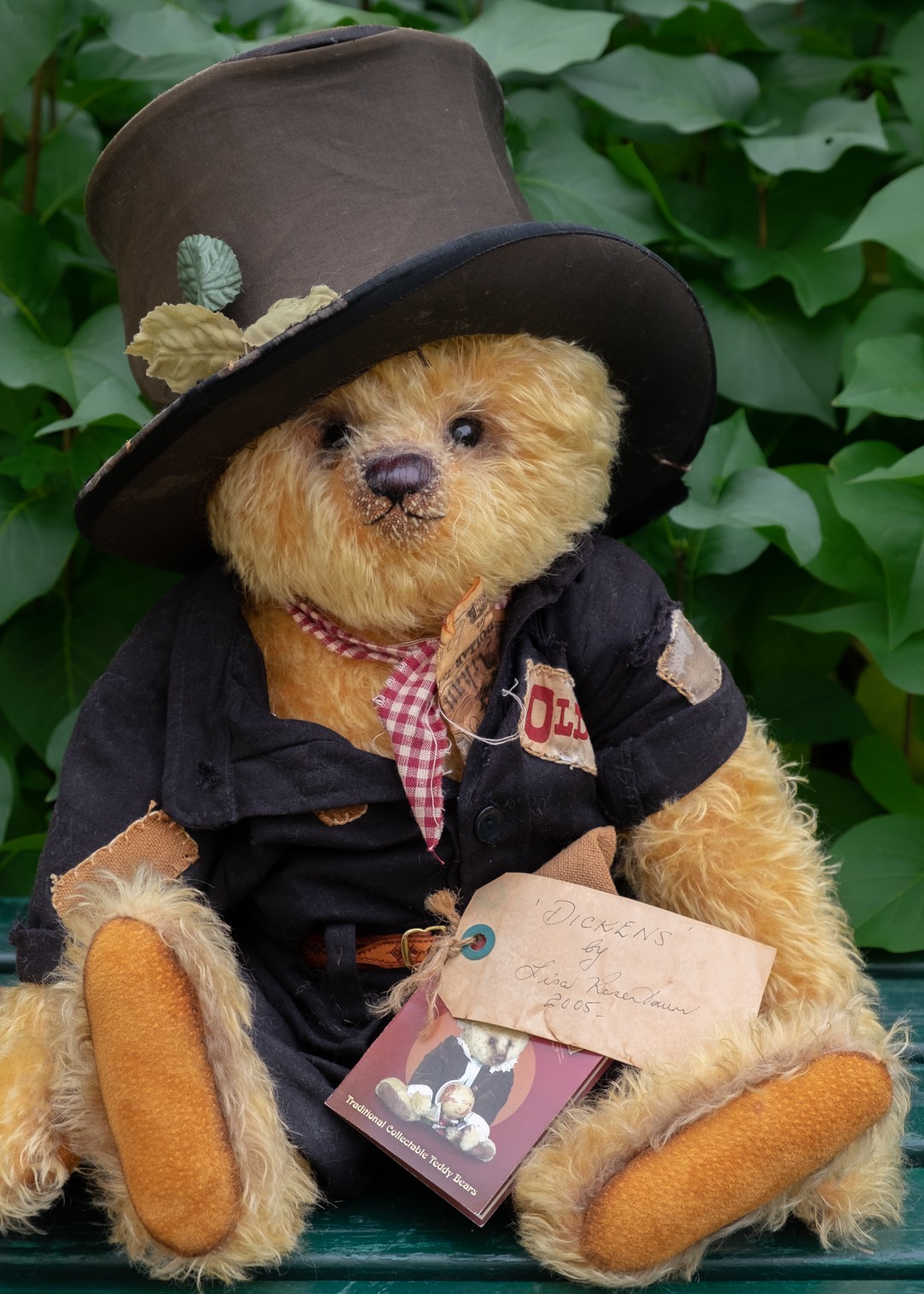 Dickens - by Lisa Rosenbaum for Oz Matilda Bear Co - Year 2005 - OOAK Dickens - by Lisa Rosenbaum for Oz Matilda Bear Co - Year 2005 - OOAK - Image 13