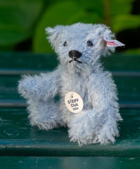 Steiff Club - Teddy Bear Light Blue 7 - Exclusive annual Steiff Club membership gift – Made in a limited edition Year 2004 - Image 2