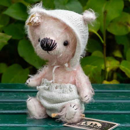 China Cupboard Bears - Felicity - Vintage Sweater Set - by Cindy McGuire - Ltd. ed. - First decade of 2000s - Handmade in USA