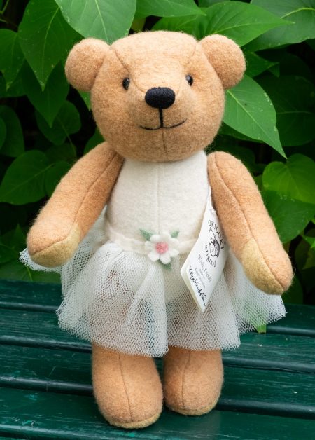 Okidoki, Sweden, Ester, teddy bear ballerina by Kajsa Lindström