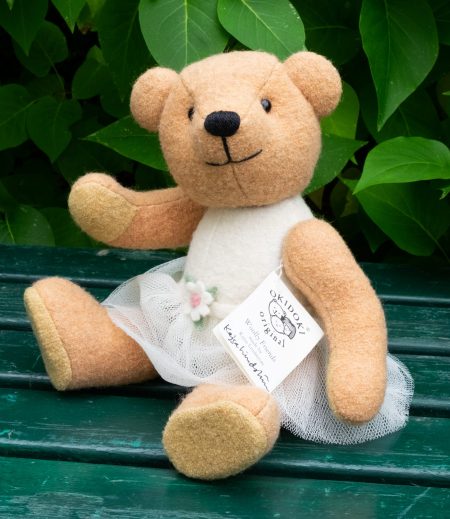 Okidoki, Sweden, Ester, teddy bear ballerina by Kajsa Lindström