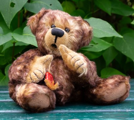 Hermann Teddy Original Baby Bear - Tom Thumb / Däumeling - Artist Christine Steinbrenner - Limited edition - Made in Germany - Discontinued - Image 4