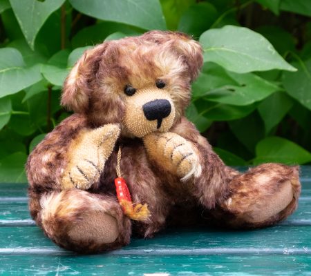 Hermann Teddy Original Baby Bear - Tom Thumb / Däumeling - Artist Christine Steinbrenner - Limited edition - Made in Germany - Discontinued - Image 3