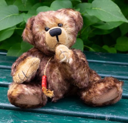 Hermann Teddy Original Baby Bear - Tom Thumb / Däumeling - Artist Christine Steinbrenner - Limited edition - Made in Germany - Discontinued - Image 2